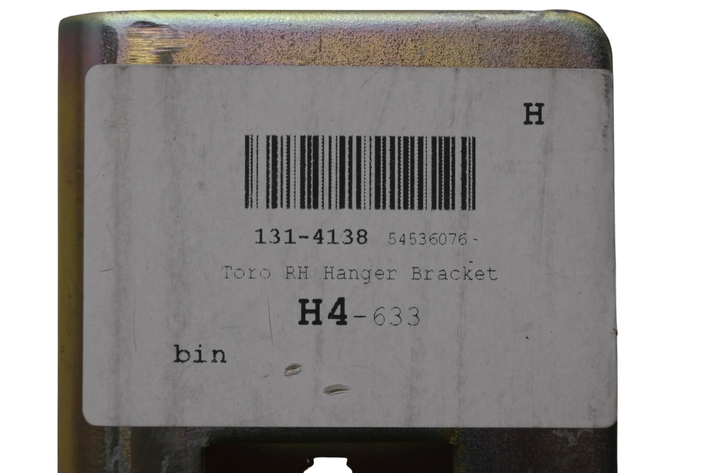 Toro 131-4138 Hanger Bracket RH NOS