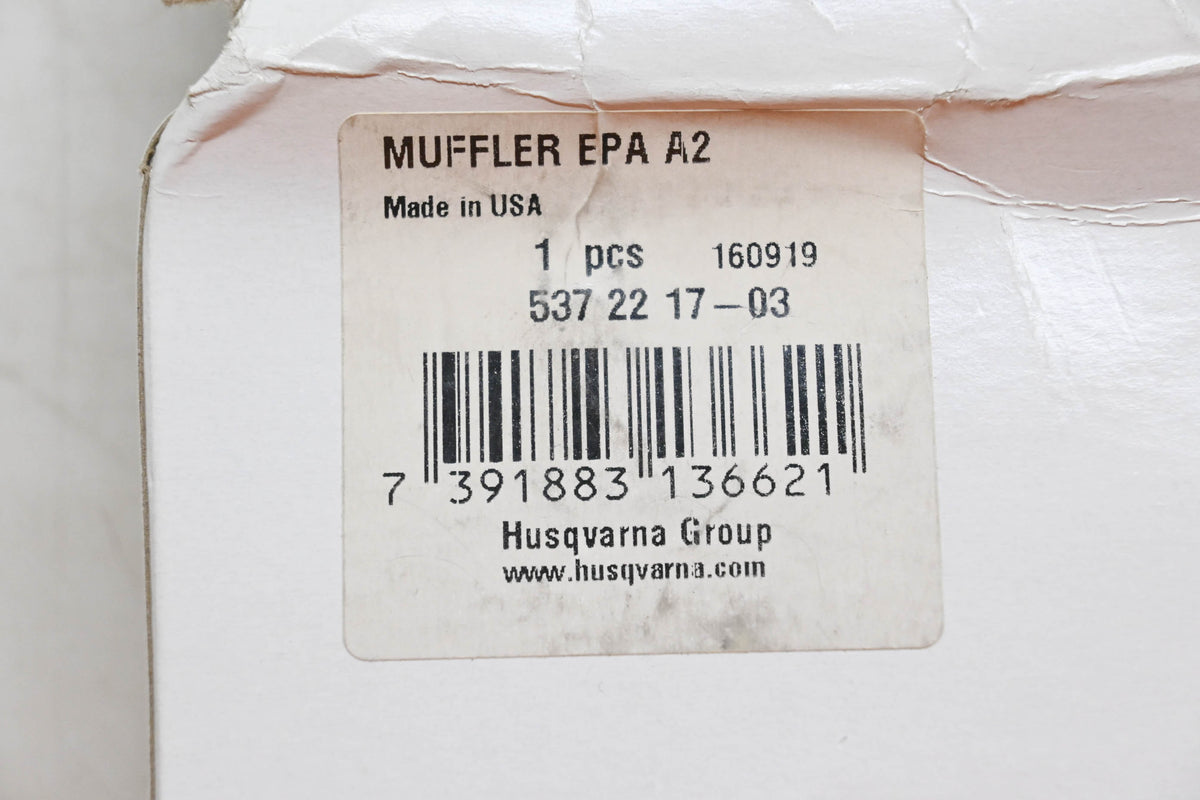 New OEM Husqvarna 537 22 17-03, 537221703 Muffler NOS