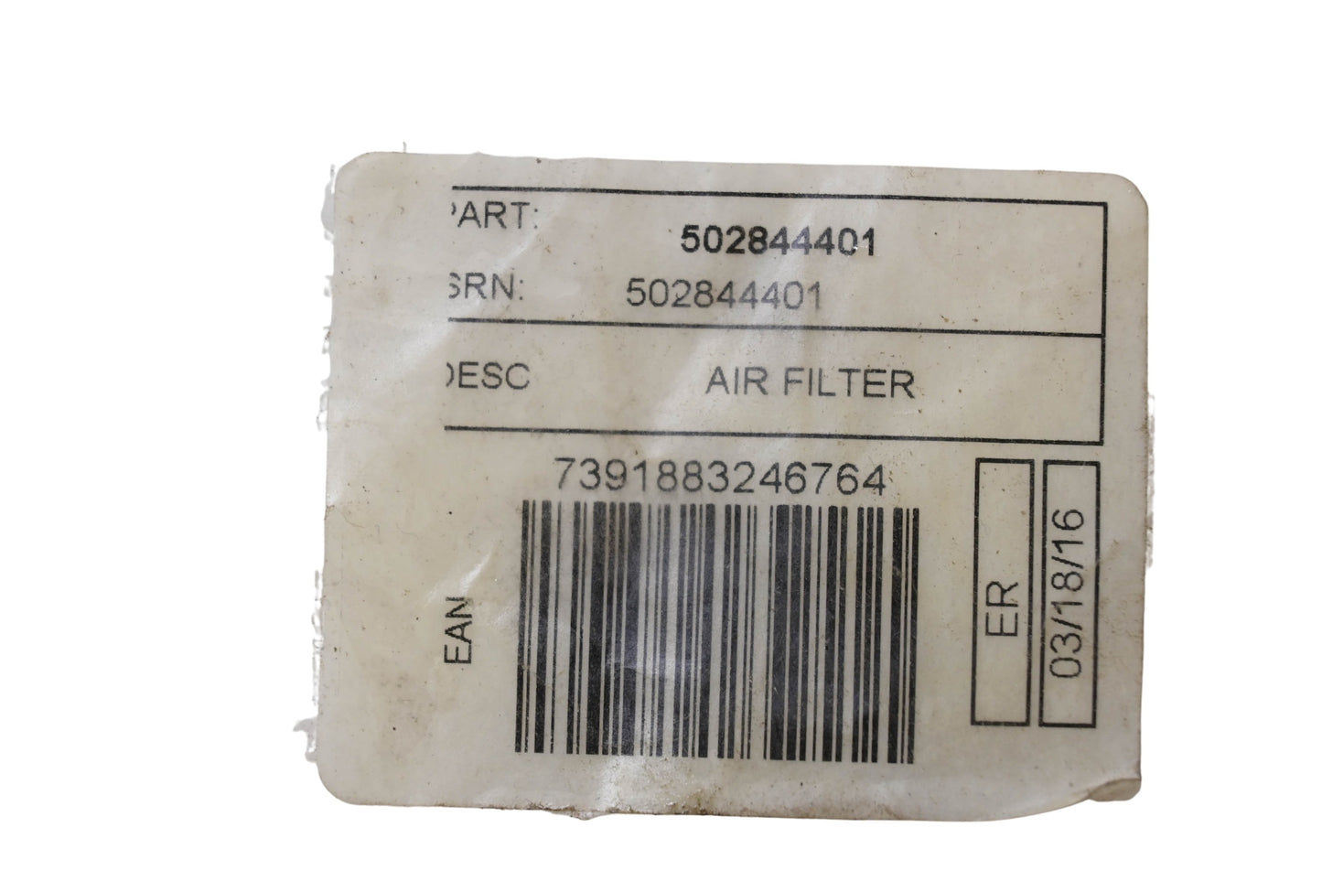 New OEM Husqvarna 502844401 Air Filter NOS