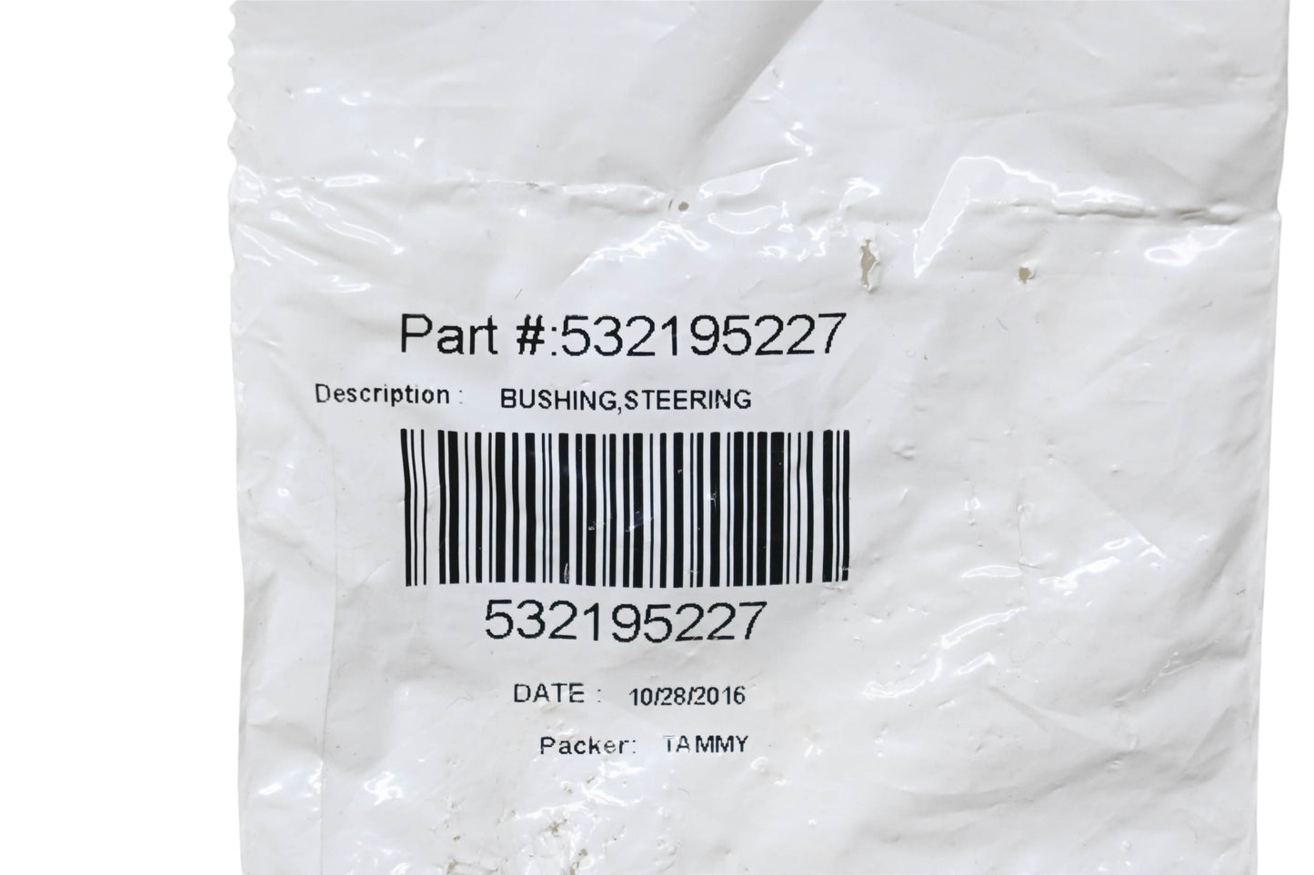 New OEM Husqvarna 532195227 Steering Bushing NOS