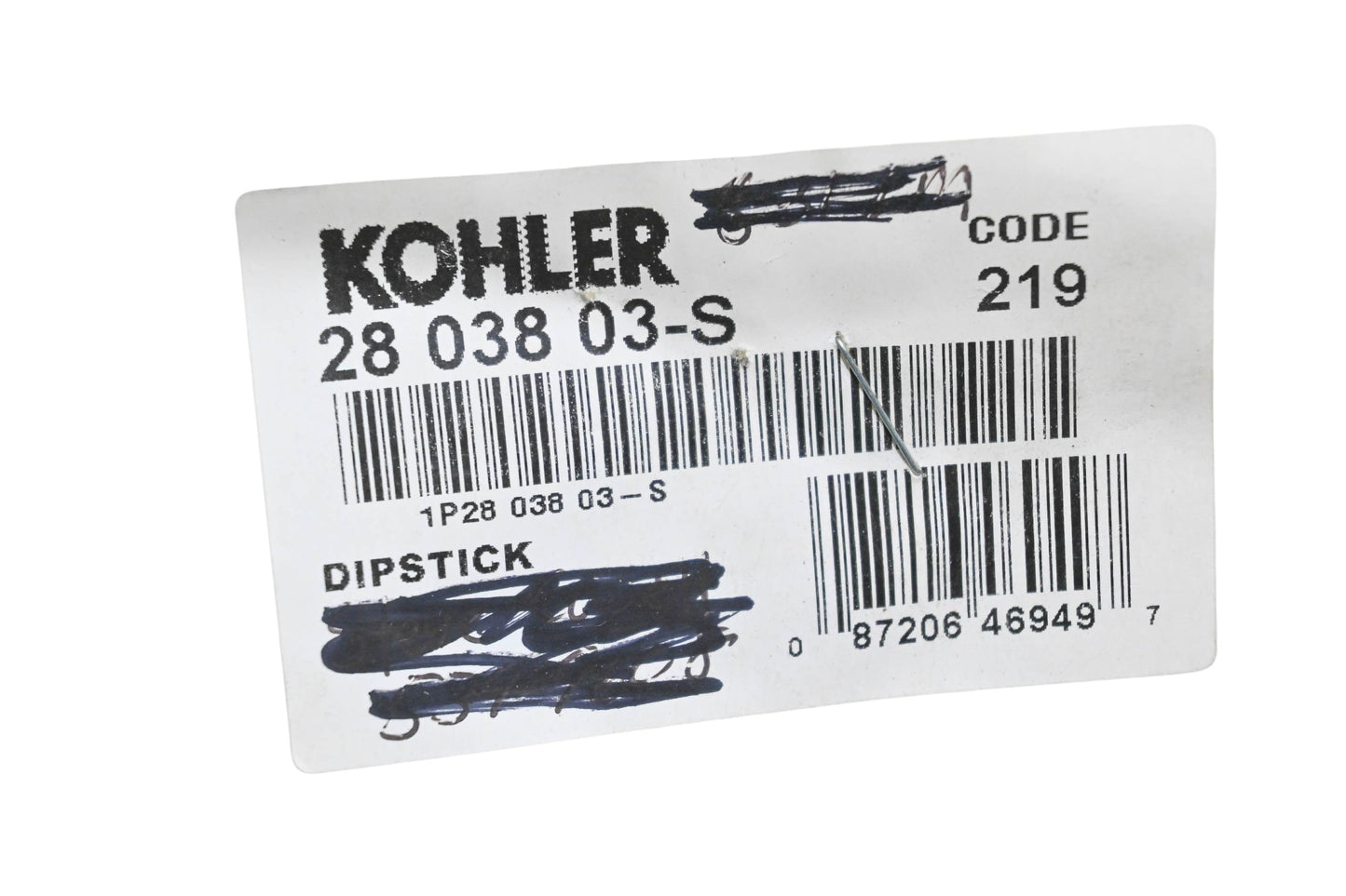 Kohler 28 038 04-S Dipstick NOS