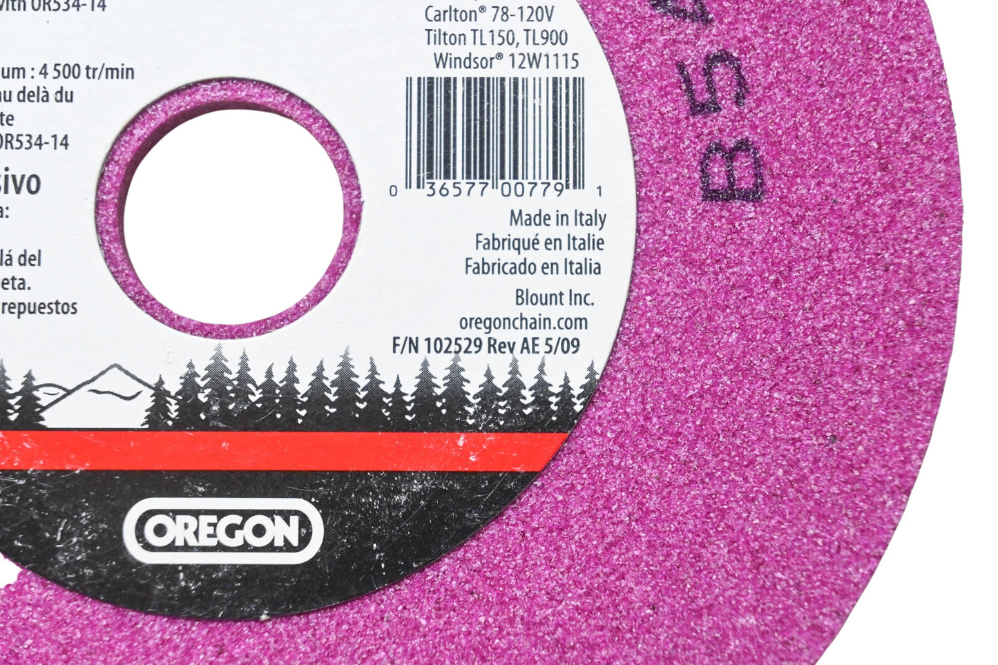 Oregon 102529, B544086, 102531 Grinding Wheel NOS