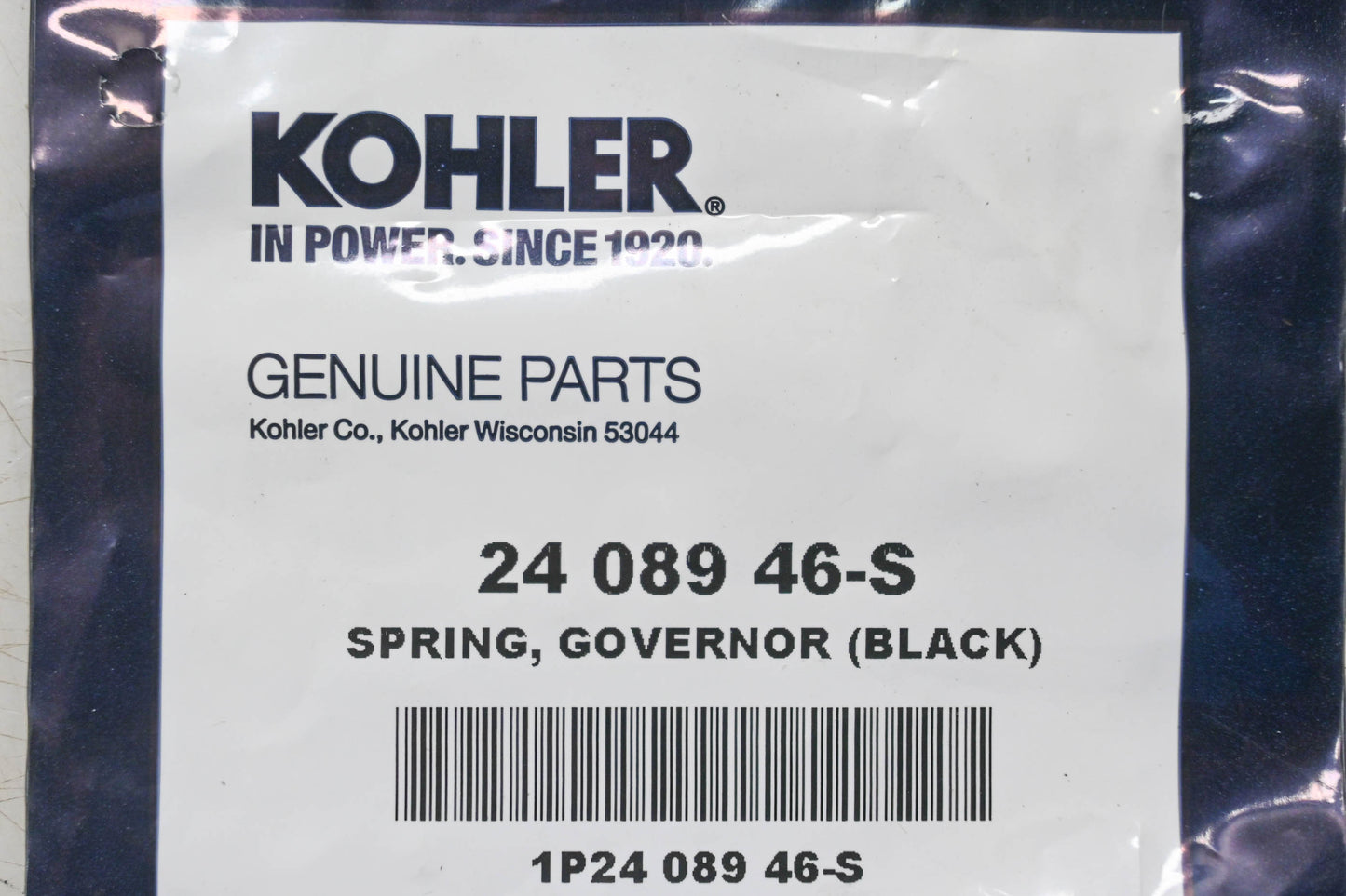Kohler 24 089 46-S Governor Spring NOS