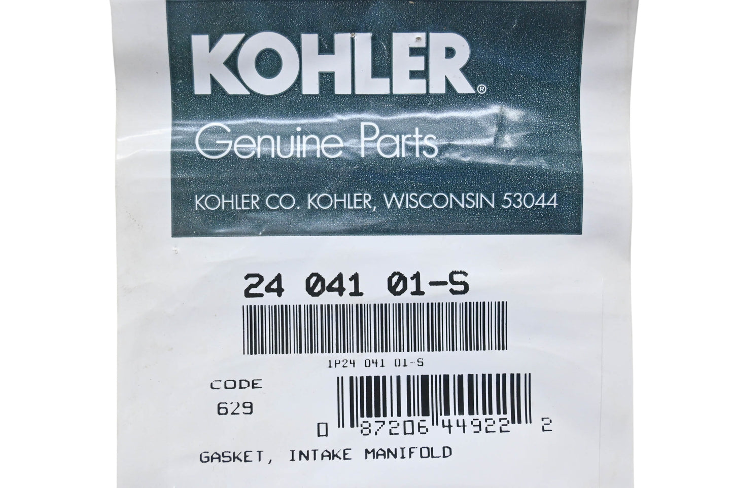 Kohler 24 041 01-S Intake Manifold Gasket NOS