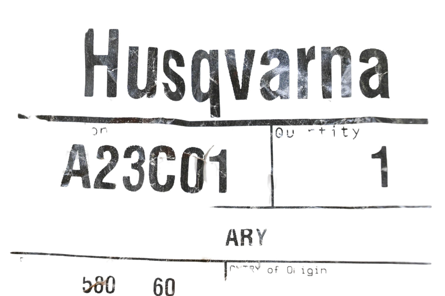 New OEM Husqvarna 580756001 Planetary Gear NOS