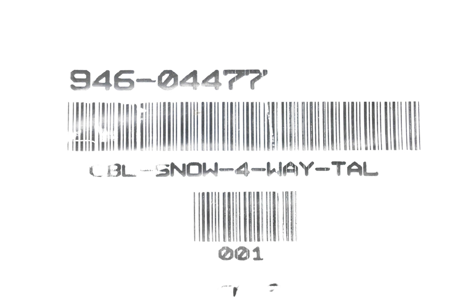 Cub Cadet 946-04477 Control Cable NOS