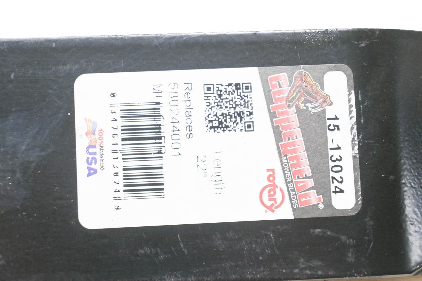 Rotary 15-13024, 580244001, 13024 Copperhead Mower Blade NOS