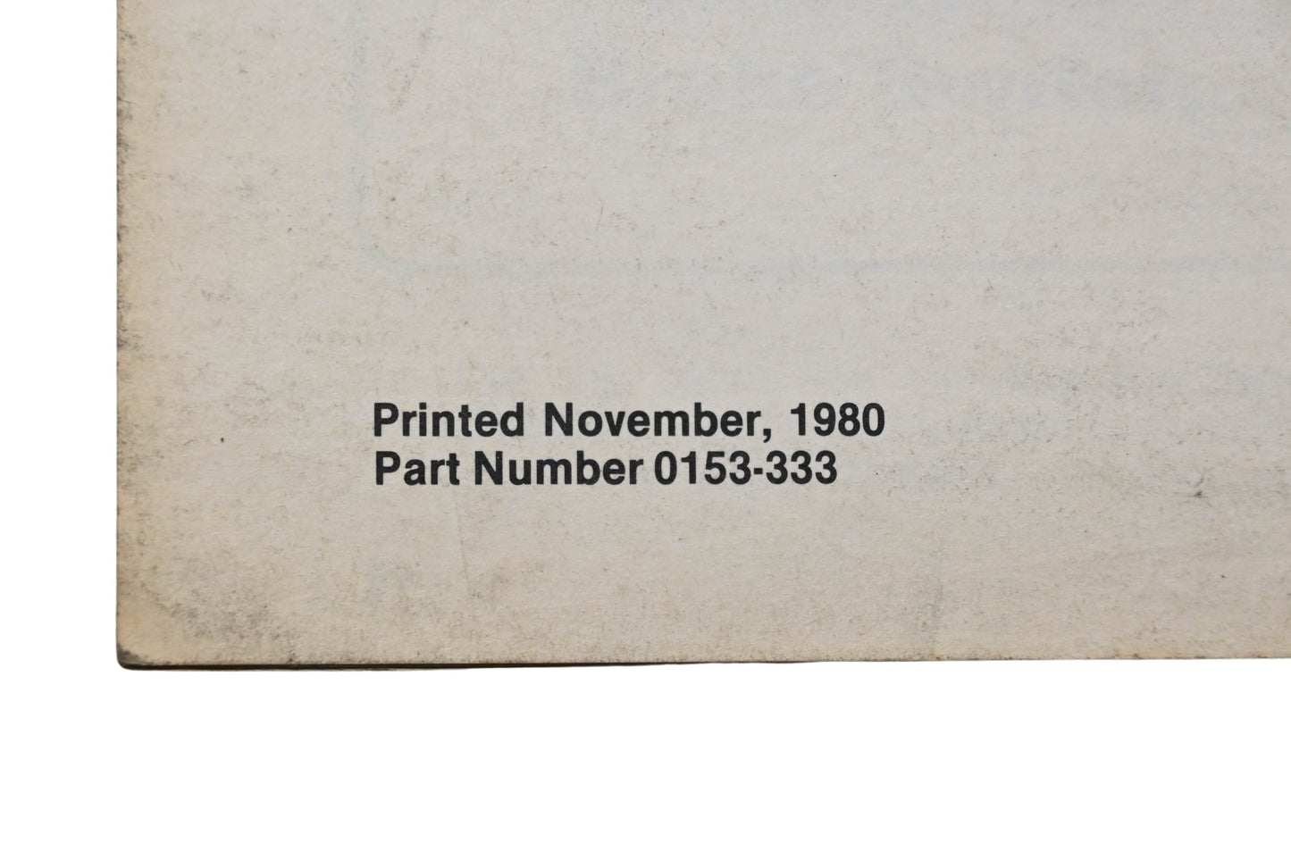 New OEM Arctic Cat 0153-333 Arctic Cat Service Manual Supplement '80 Panther Pantera NOS
