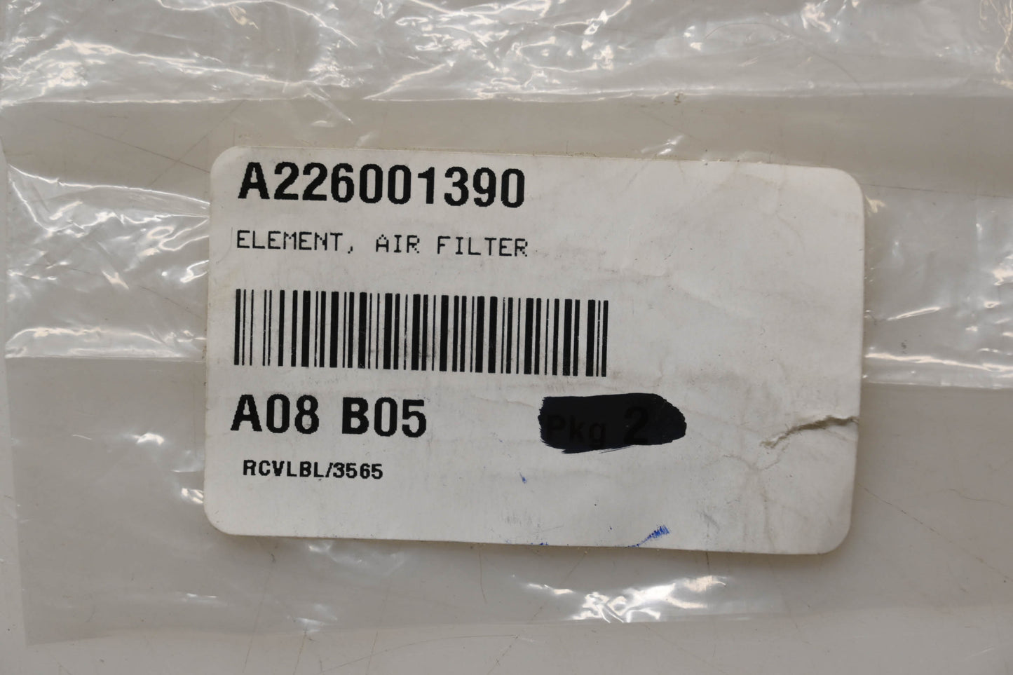 Shindaiwa A226001390 Air Filter Element NOS