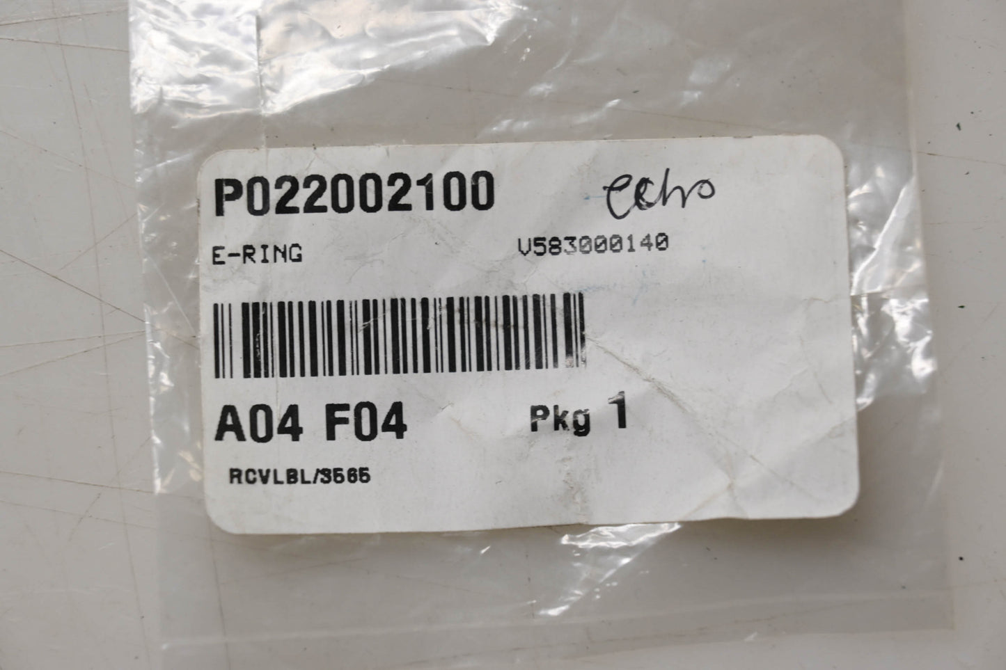 New OEM Echo P022002100 E-Ring NOS