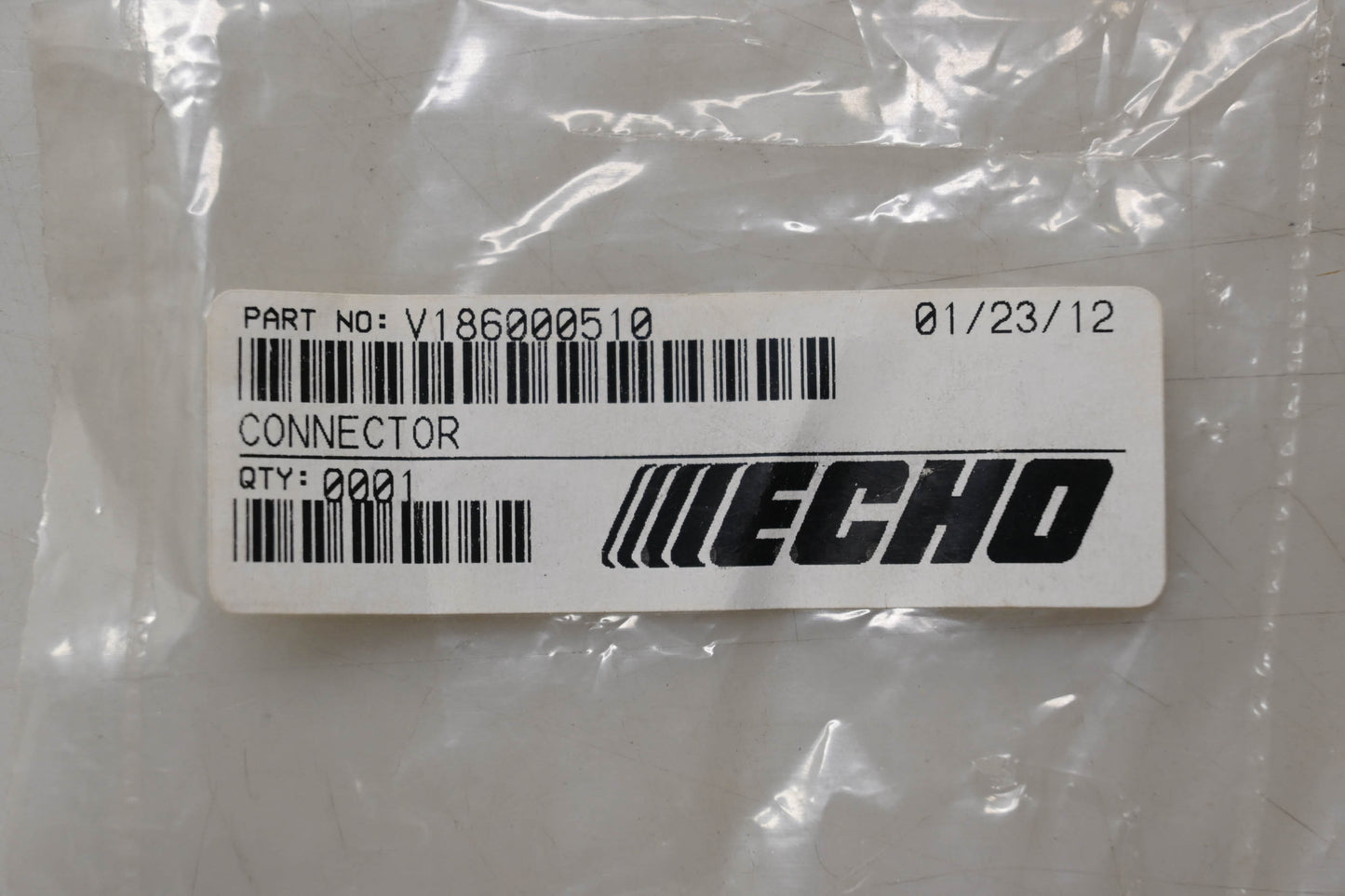 New OEM Echo V186000510 Connector NOS