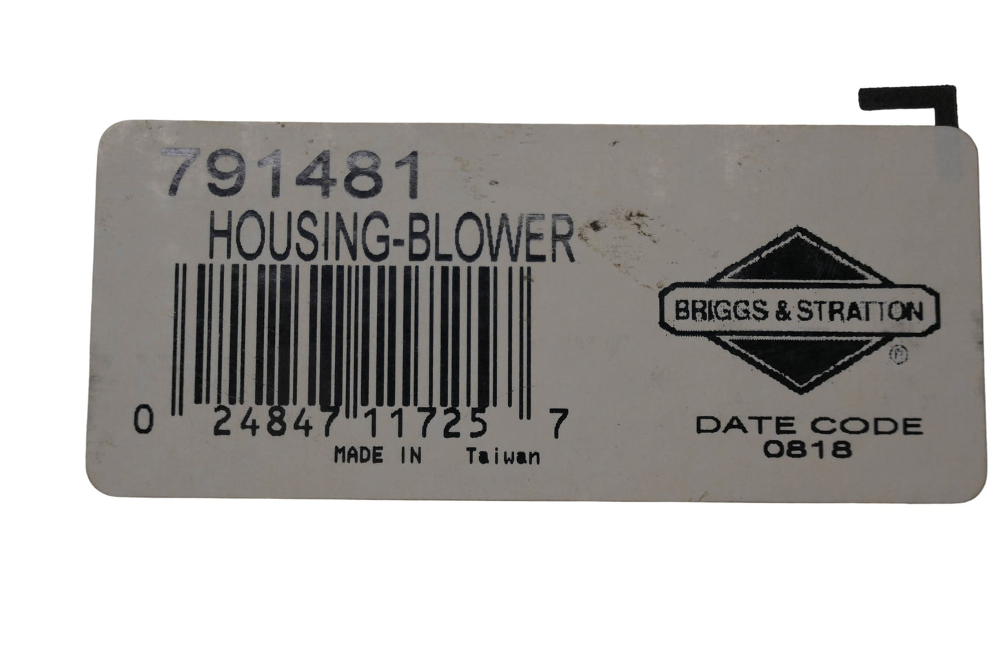 New OEM Briggs & Stratton 791481 Blower Housing Kit NOS