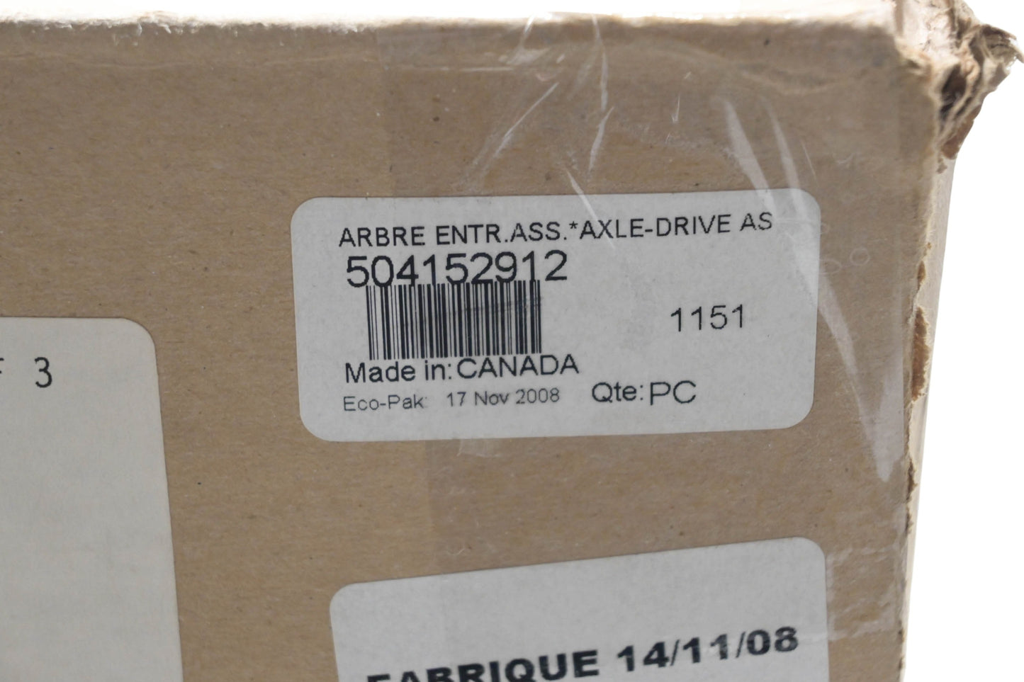 Aftermarket 504152912 Axle Drive Assembly NOS