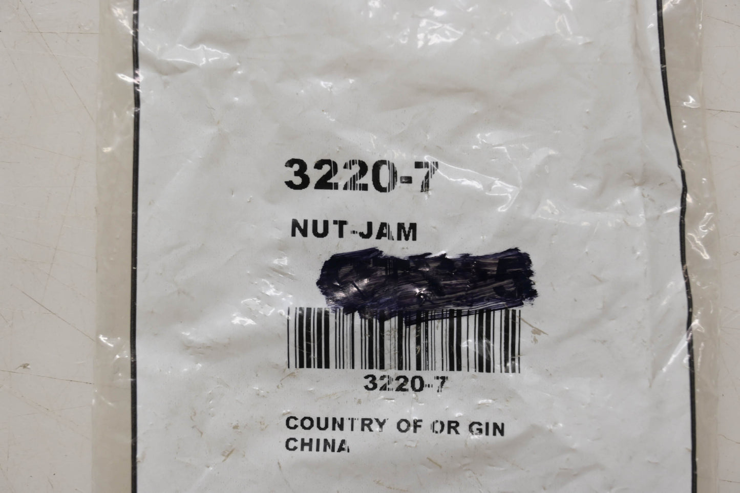 Toro 3220-7 Jam Nut NOS