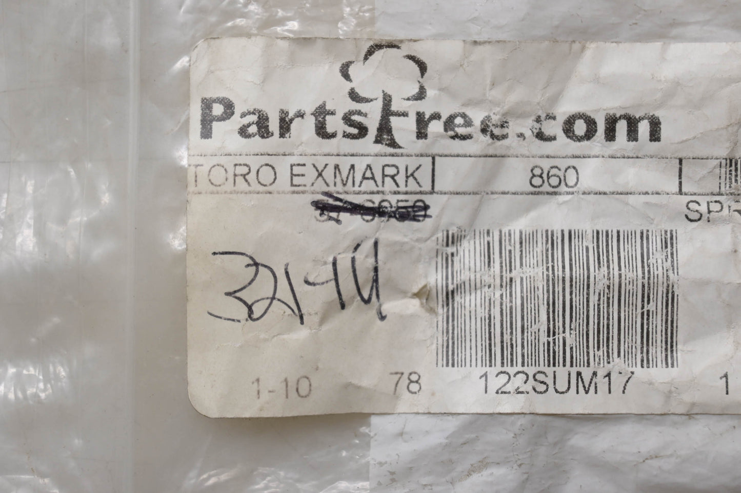 Toro 321-14 Screw NOS