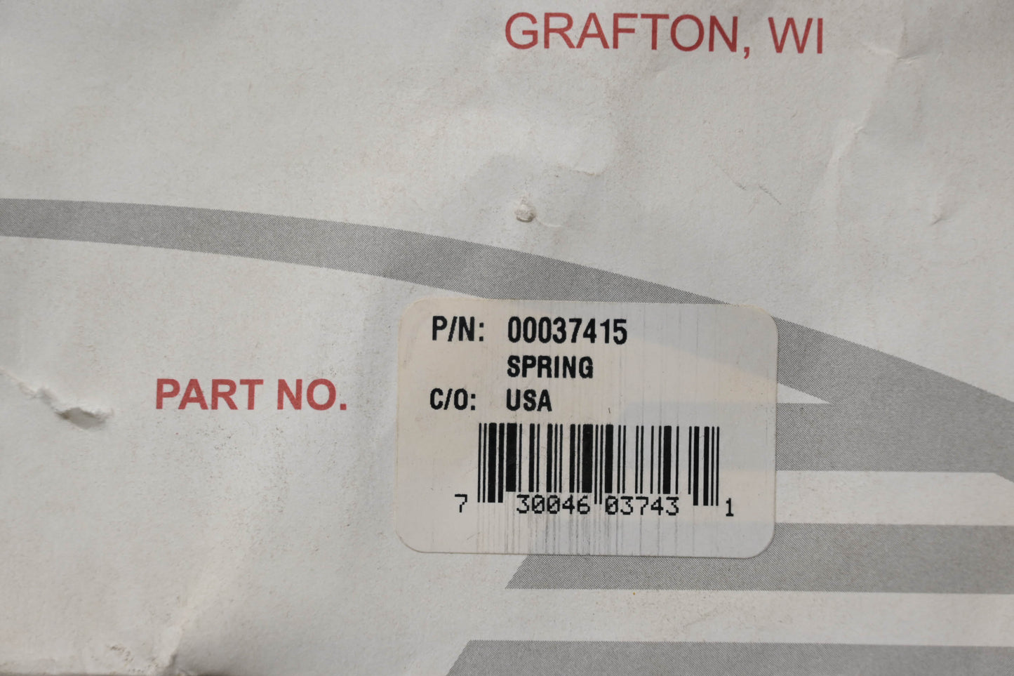 New OEM Tecumseh 37415 Governor Spring NOS