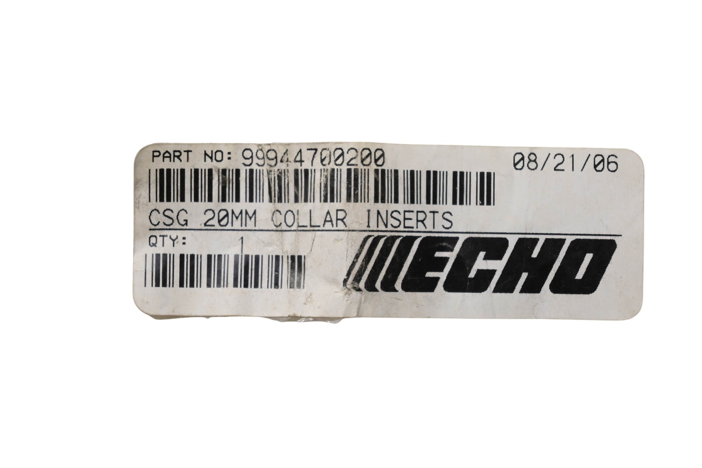 New OEM Echo 99944700200 Cutting Wheel Adapter Kit NOS