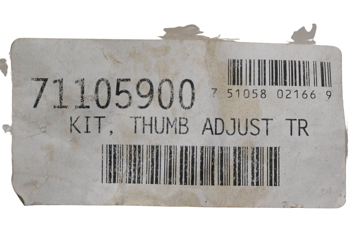 Ariens 71105900 Traction Cable Thumb Adjustment Kit NOS
