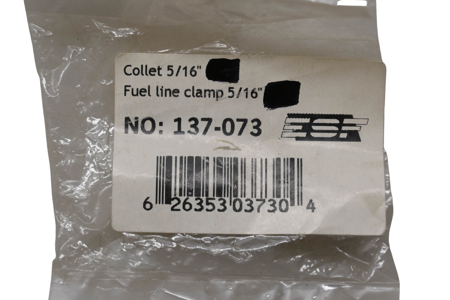 ESF 137-073 Fuel Line Clamps Qty 2 NOS