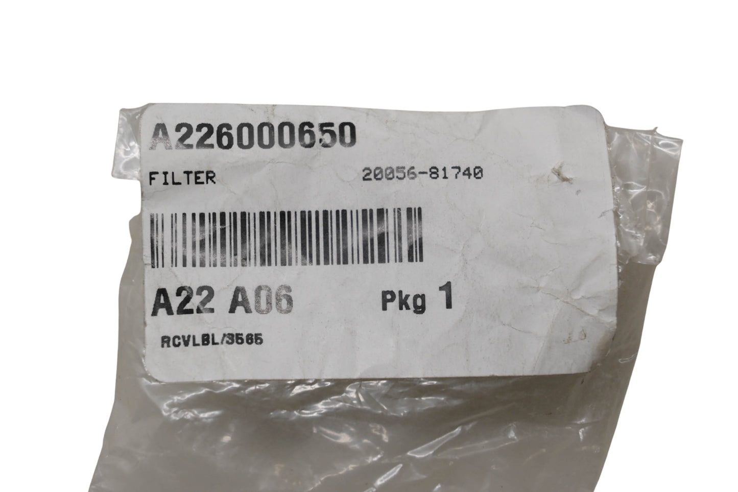New OEM Echo A226000650 Filter NOS