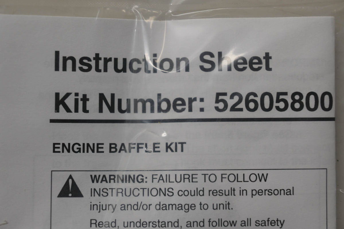 Ariens 52605800 Engine Baffle Kit NOS