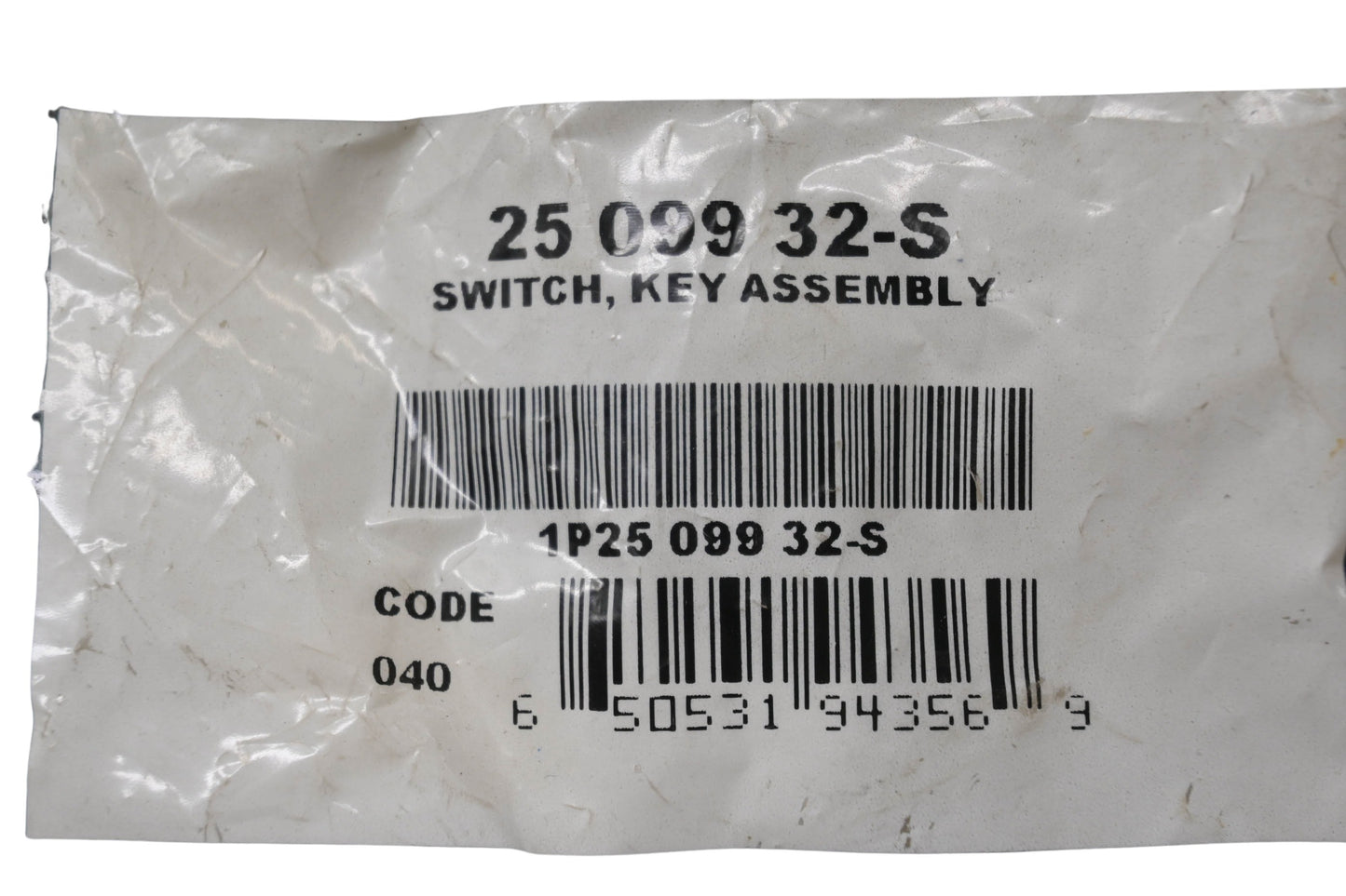 Kohler 25 099 32-S Key Switch Assembly NOS