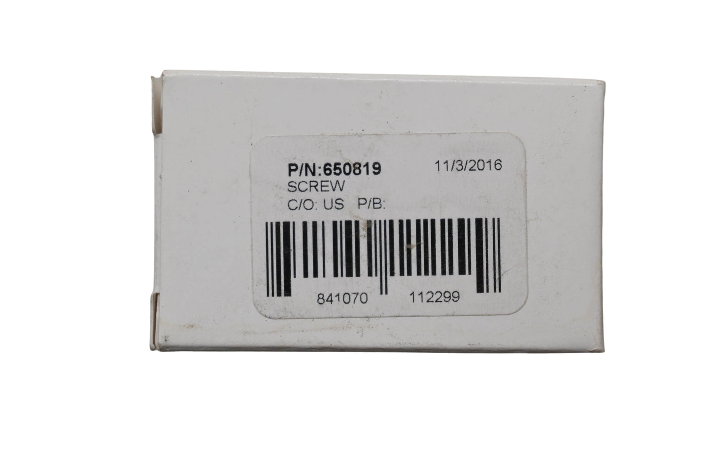 New OEM Tecumseh 650819 Screw NOS
