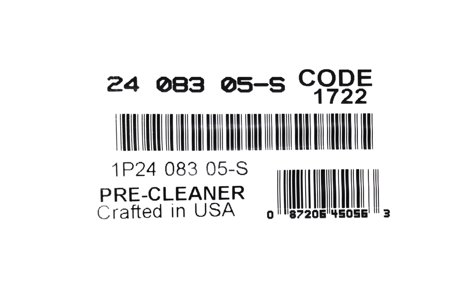 Kohler 24 083 05-S Pre-Cleaner Filter Element NOS