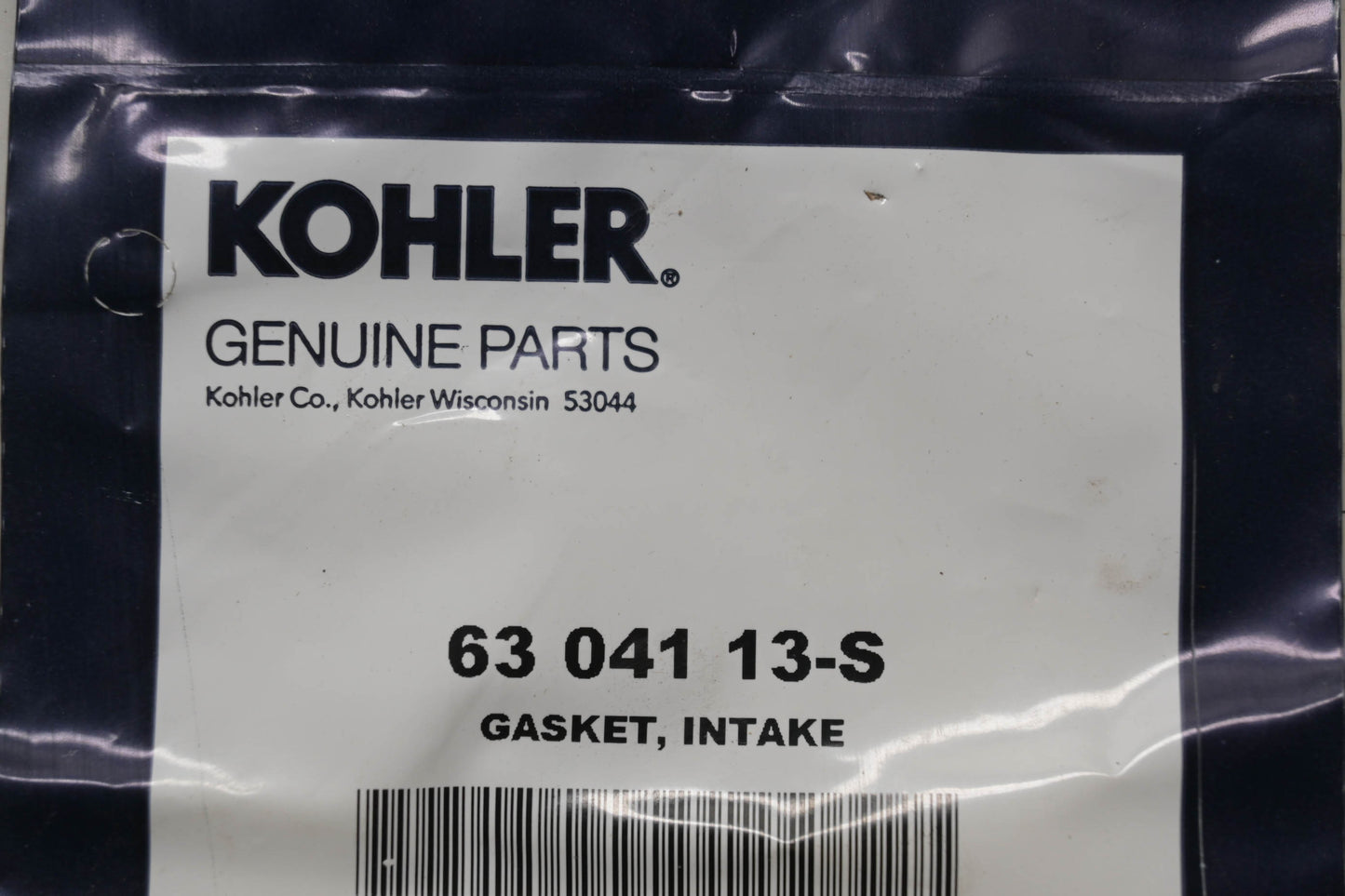 Kohler 63 041 13-S Intake Gasket NOS