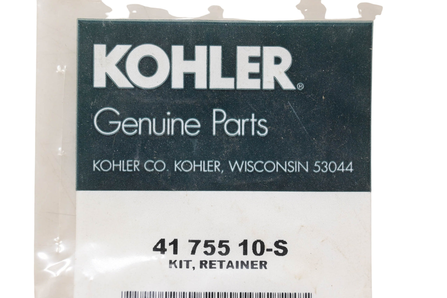 Kohler 41 755 10-S Retainer Kit NOS