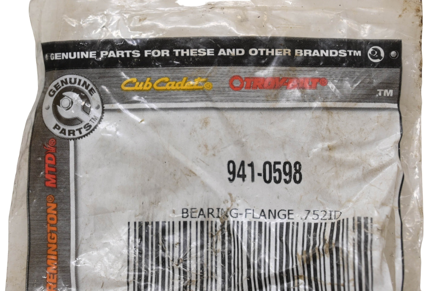 Cub Cadet 941-0598 Flange Bearing NOS