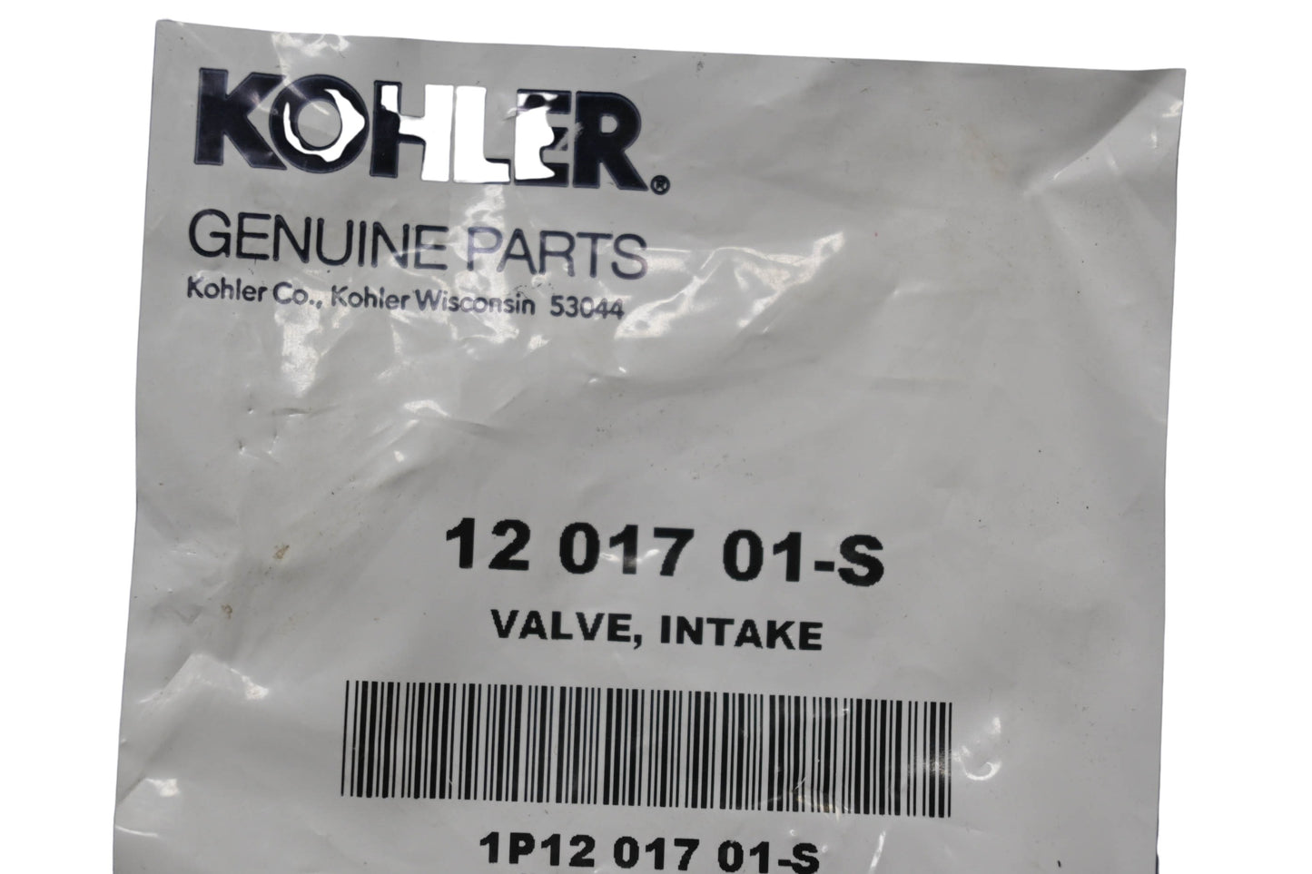 Kohler 12 017 01-S Intake Valve NOS