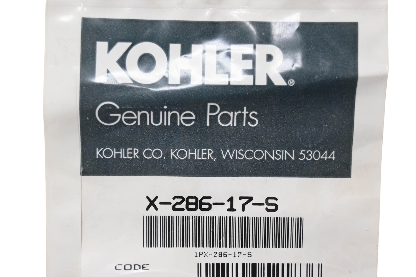 Kohler X-286-17-S Key NOS