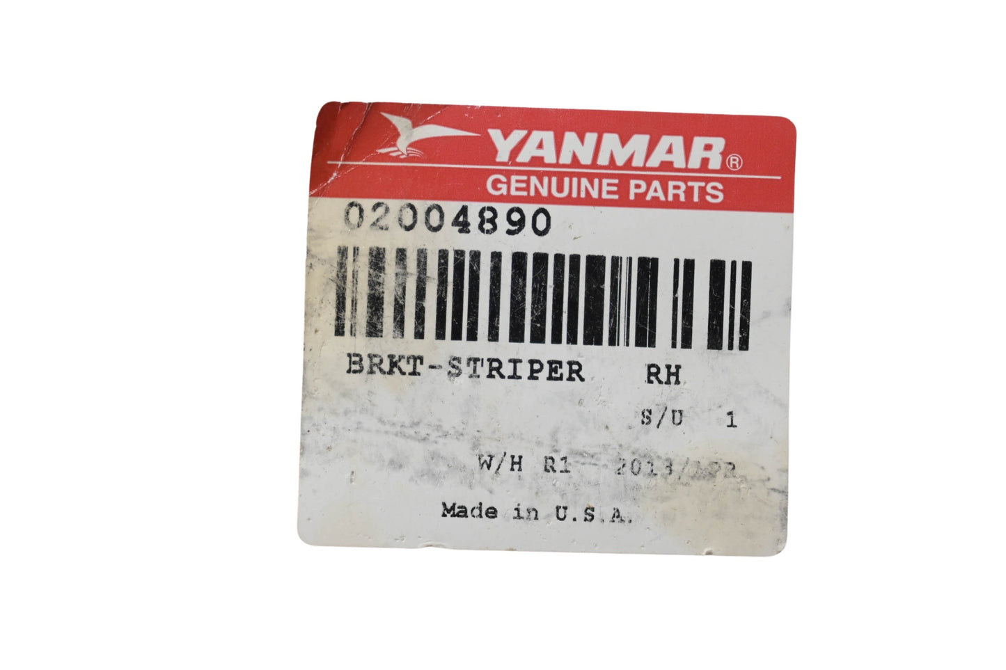 Yanmar 02004890 Striper Bracket NOS
