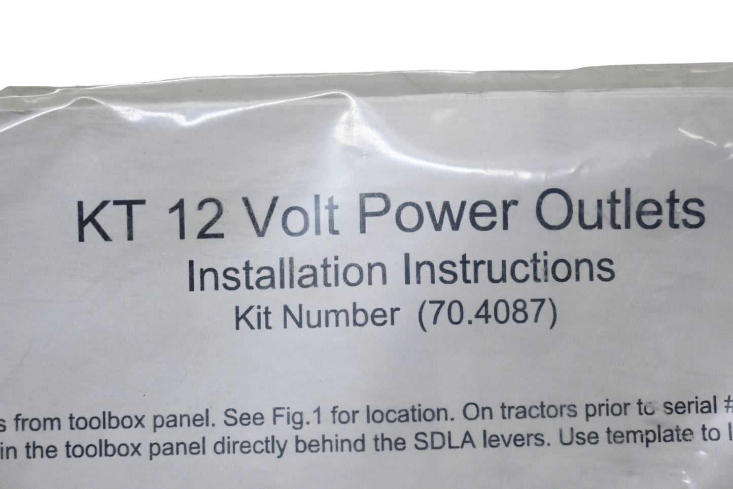 Ventrac 70.4087 4-Pin Socket & 12V Outlet NOS