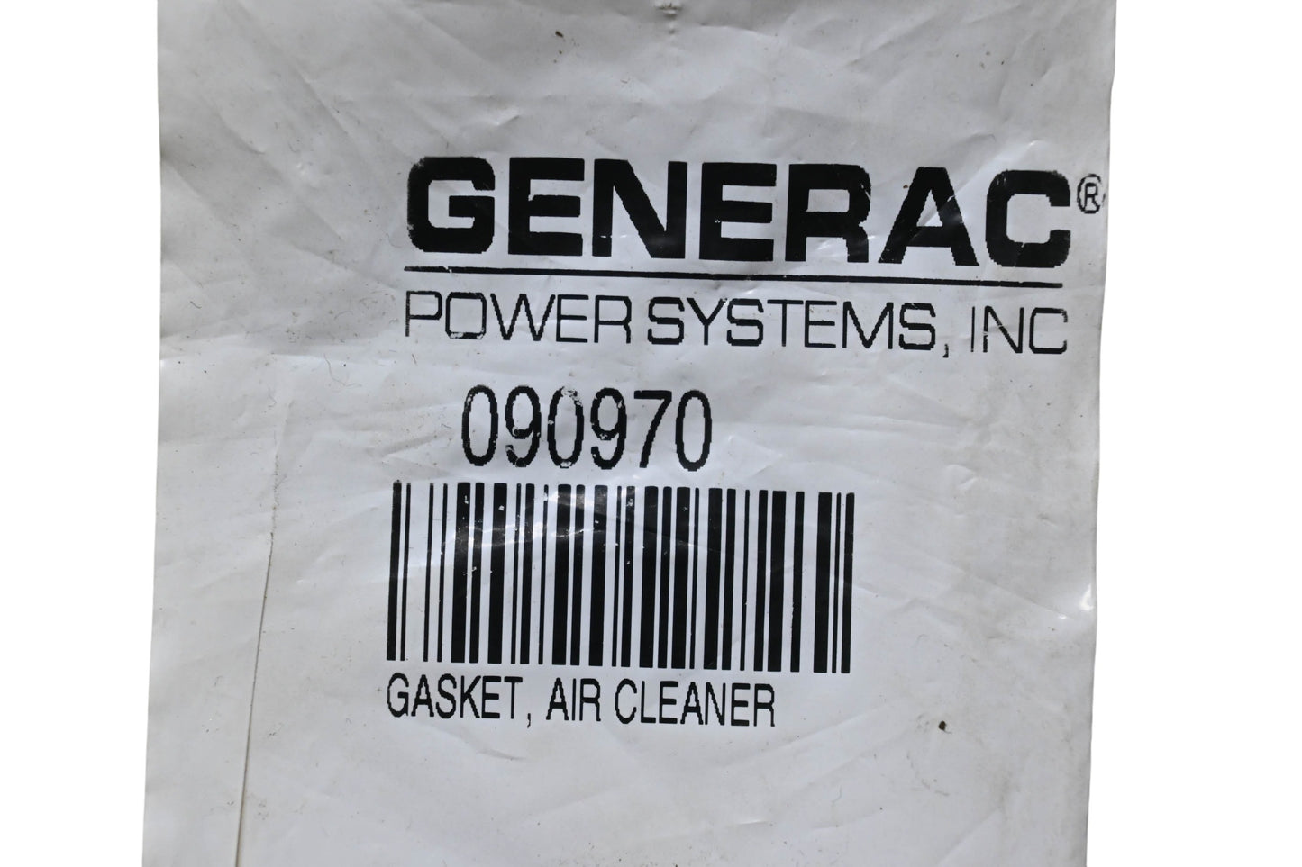 Generac 090970 Air Cleaner Gasket NOS