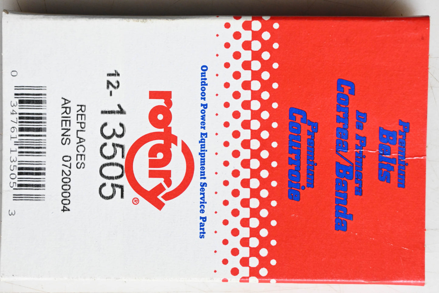Rotary 13505, 12-13505 Premium Belt NOS