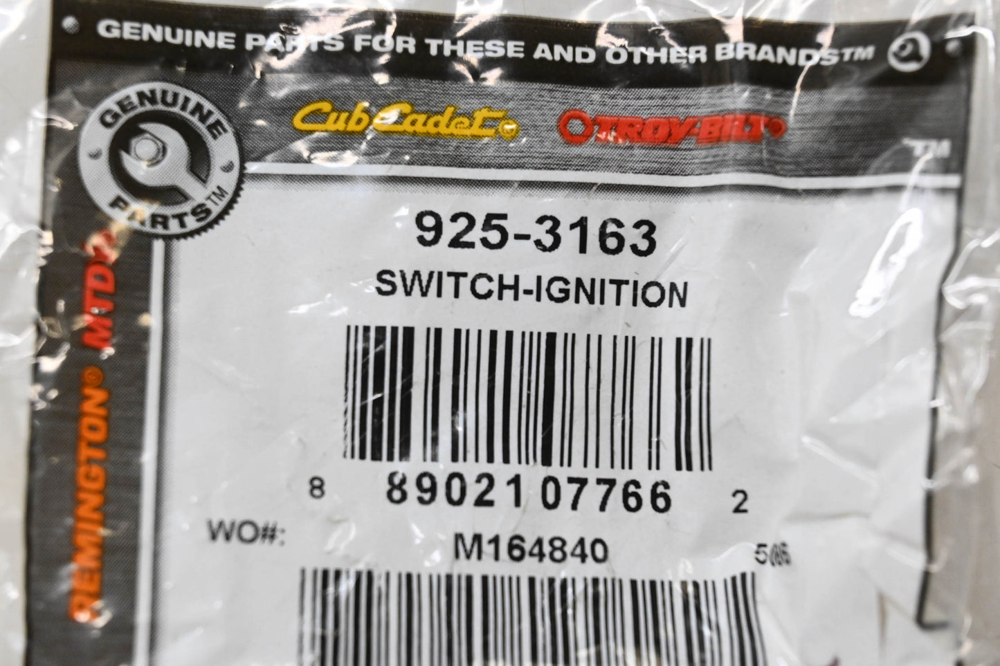 Genuine Parts 925-3163 Ignition Switch NOS