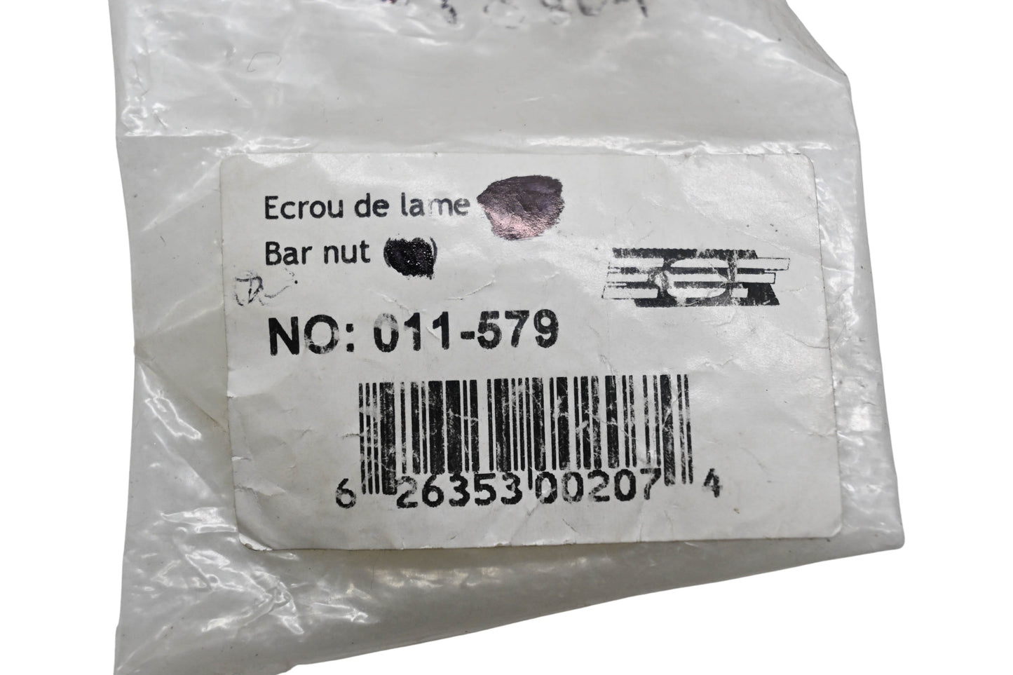 ESF 011-579 Bar Nuts Qty 3 NOS