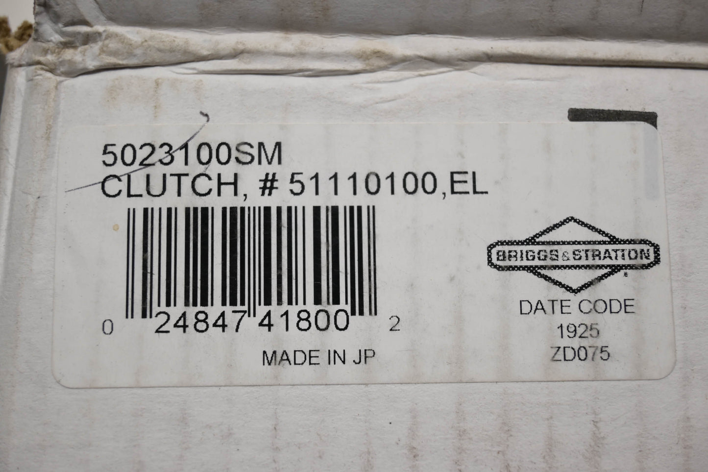 New OEM Briggs & Stratton 5023100SM Electric Clutch NOS