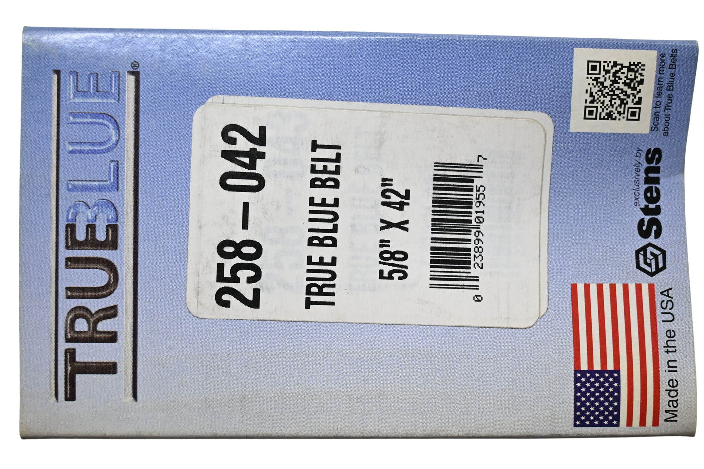 Stens 258-042 True Blue Belt 5/8"x42" NOS