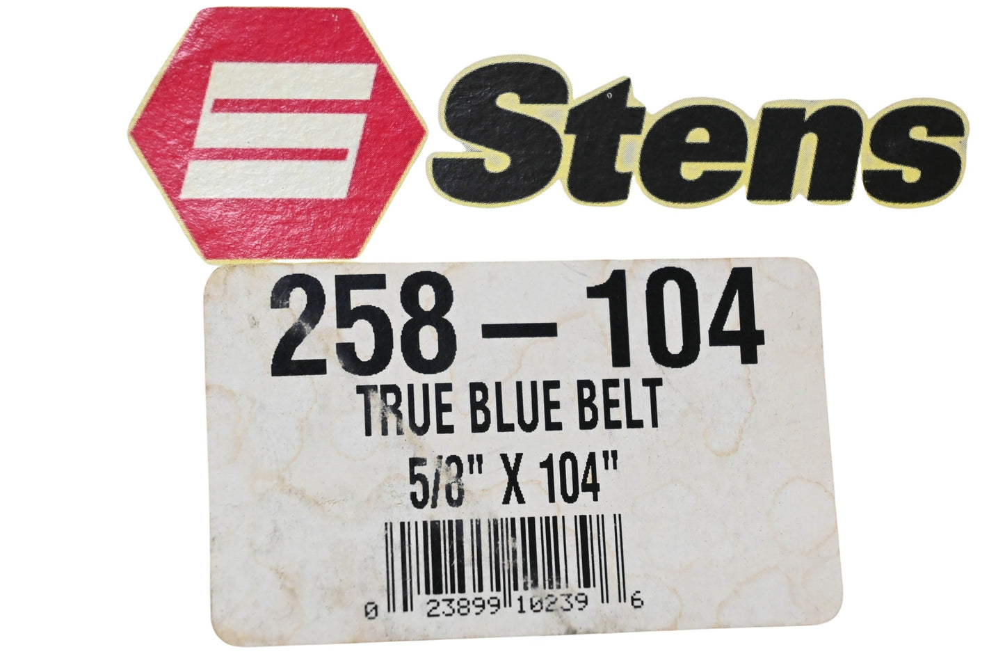 Stens 258-104 True Blue Belt 5/8"x104" NOS