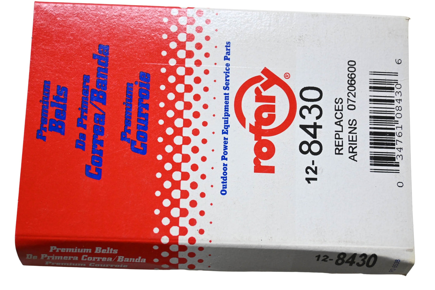 Rotary 12-8430 Drive Belt NOS