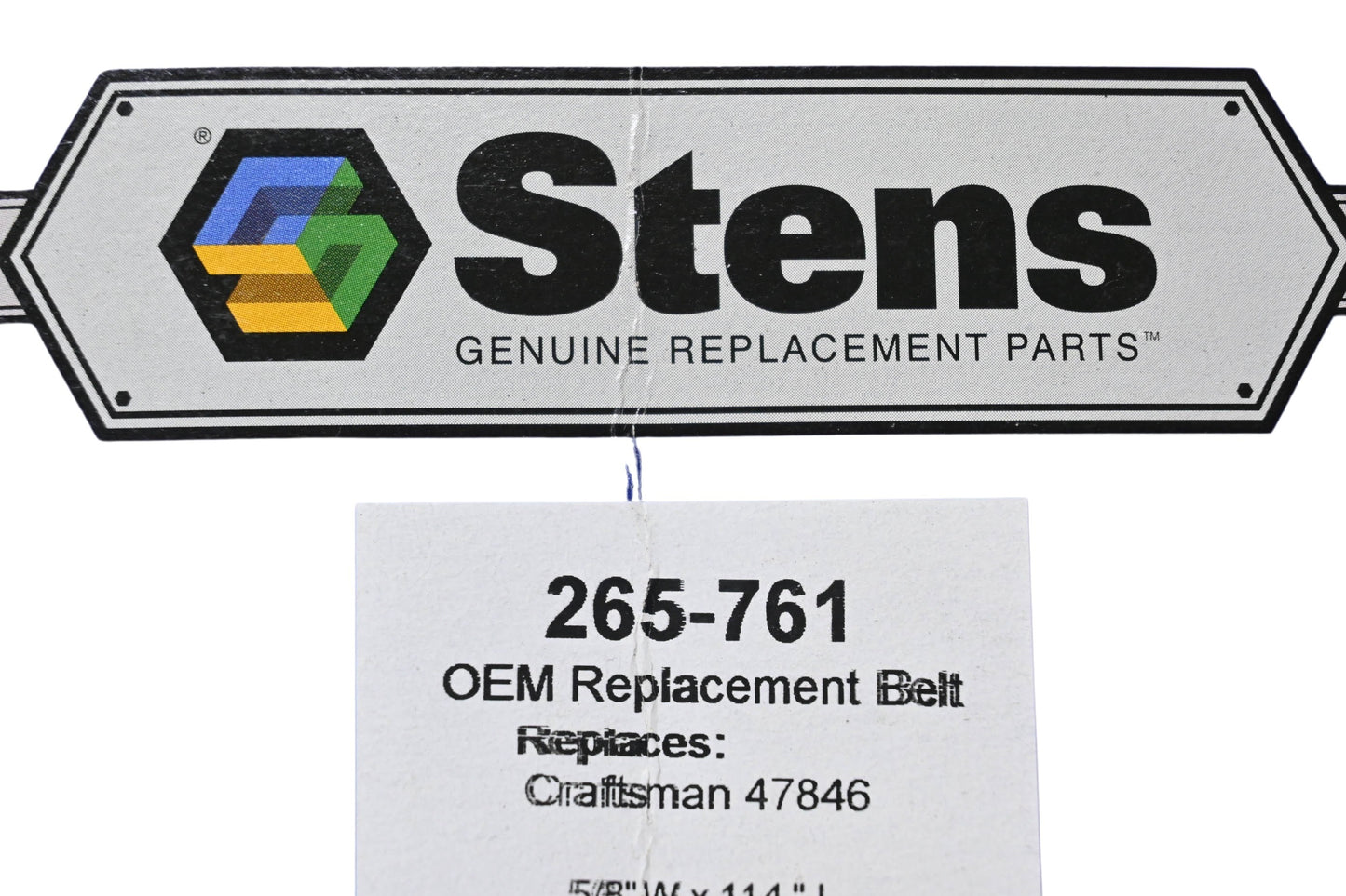 Stens 265-761 Replacement Belt NOS