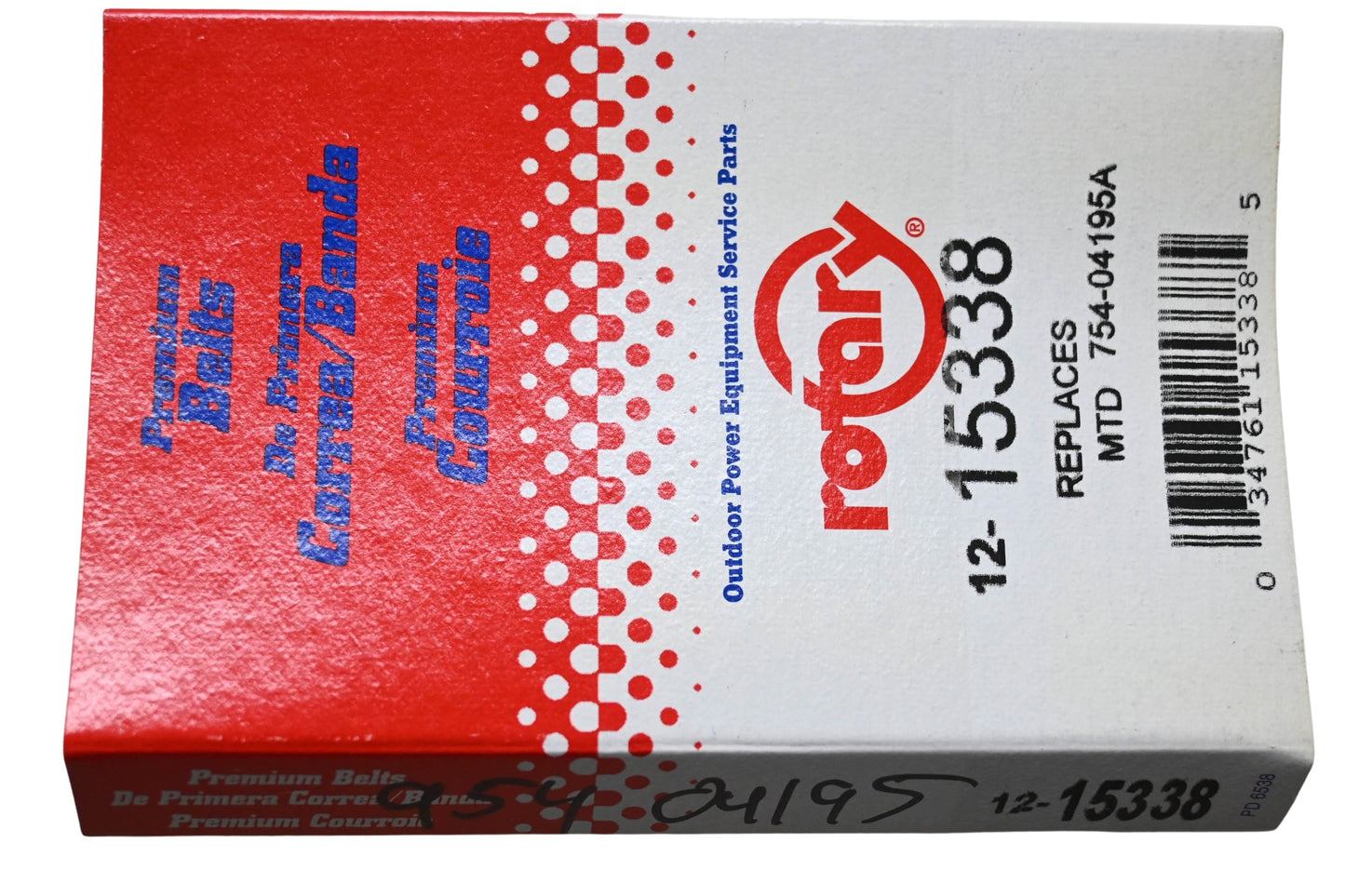 Rotary 12-15338 Belt NOS
