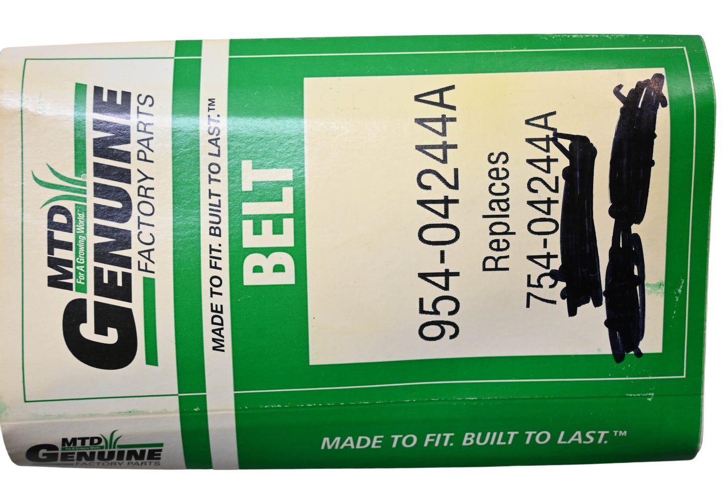 MTD 954-04244A, 754-04244A Belt NOS