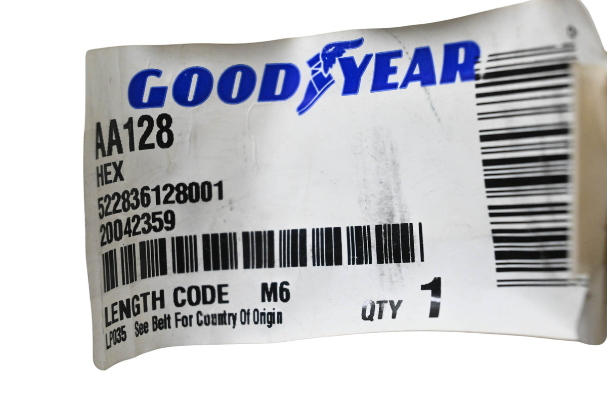 Goodyear AA128 Belt NOS