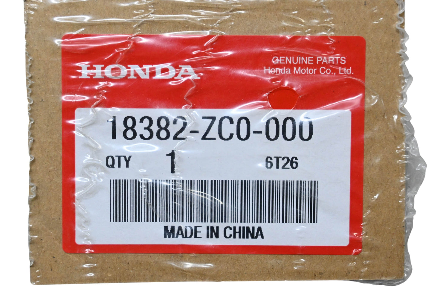 New OEM Honda 18382-ZC0-000 Muffler Gasket NOS