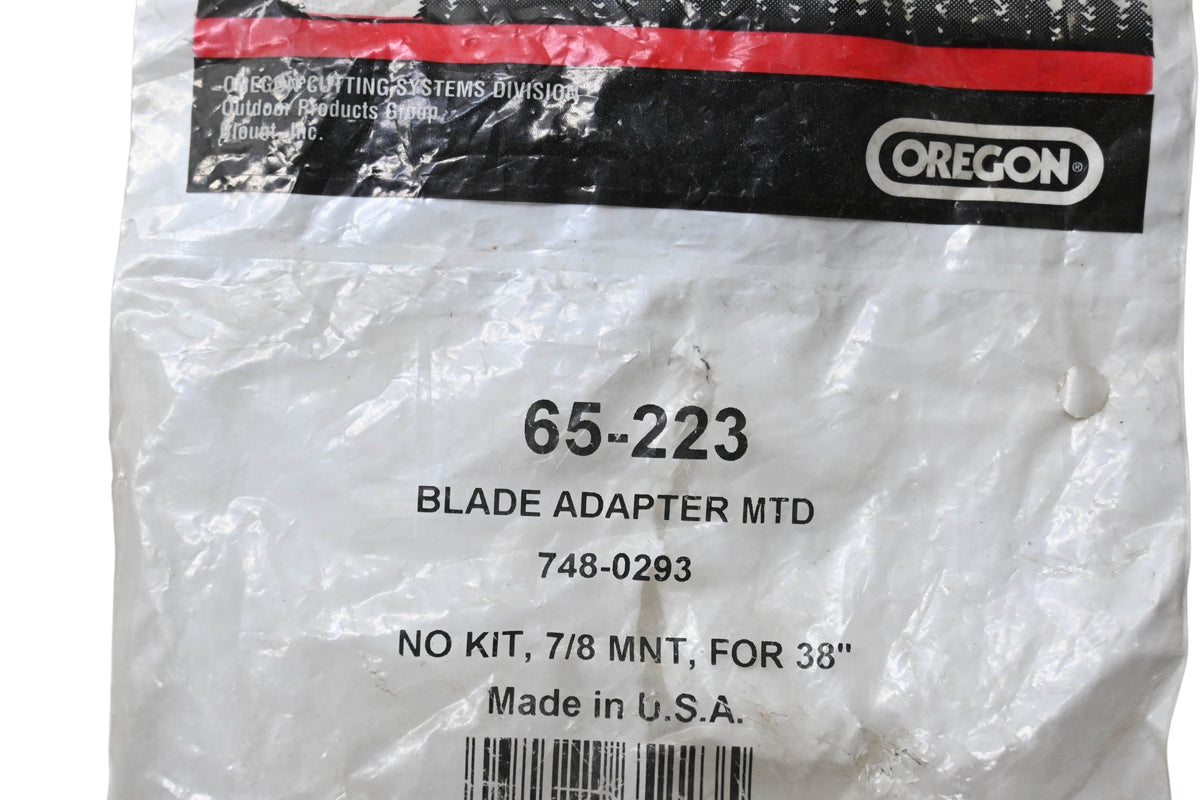 Oregon 65-223, 748-0293 Blade Adapter NOS