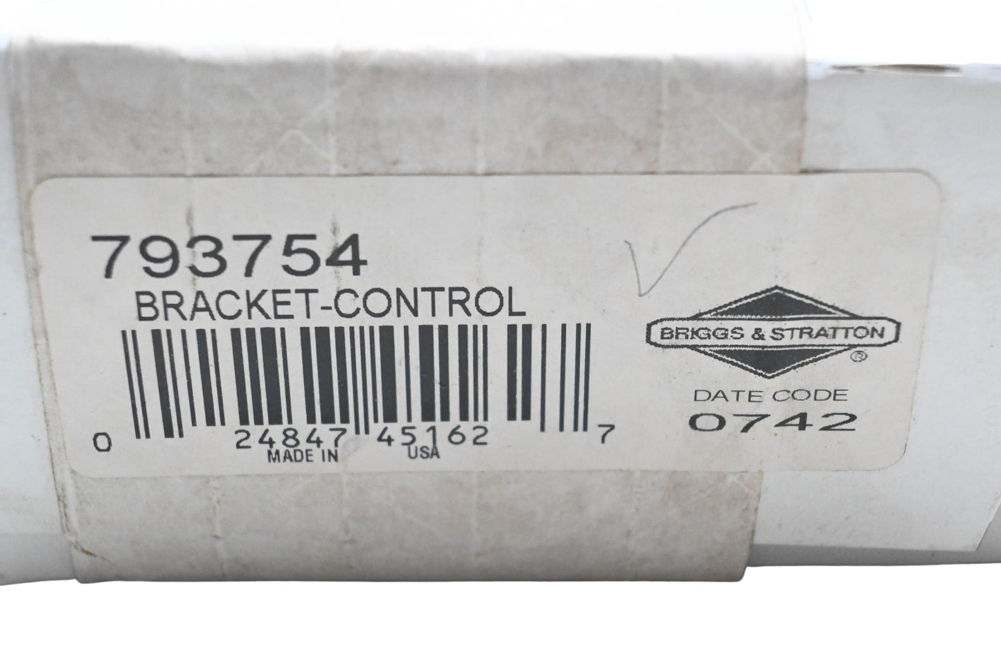 New OEM Briggs & Stratton 793754 Control Bracket NOS